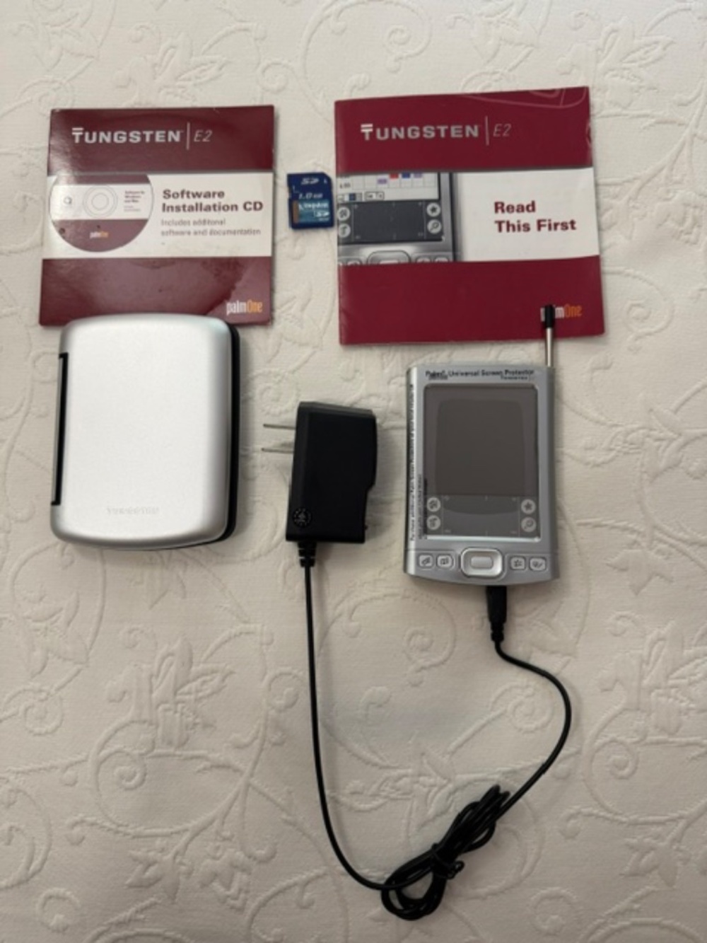 Tungsten E2 Palm One, with software installation CD, instructions